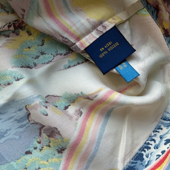 Polo Ralph Lauren Hawaiian Print Camisole sz XL - Picture 6 of 7